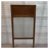 Antique Columbia Glass Washboard