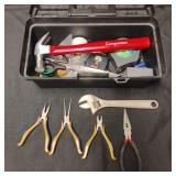 Small Tool Box With Hand Tools