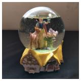 Vintage Disney Snow White Musical Globe