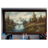 VTG Original Painting On Canvas Signed By Artist