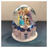 VTG Disney Beauty & The Beast Musical Water Globe