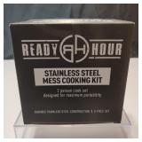 Ready Hour Stainless Steel Mess Cooking Kit