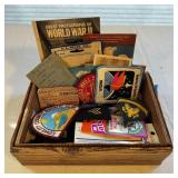 Vintage Military Patches Medals & More!