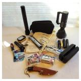 Goodie Lot Flashlight Knives