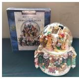 Kirkland Large Gingerbread Town Musical SnowGlobe