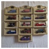 13 - Chevron Diecast Trucks Vintage