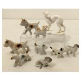 VTG Porcelain Dogs Terrier Daschund And More