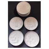 VTG Frankoma Pottery Plates