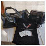 Corvette Mug Cooler Beach Towel & Duffle Bag