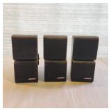 3 Bose Wall Mount Surround Sound Speakers