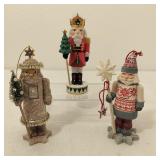 3 Hallmark Nutcracker Ornaments