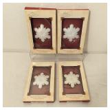 4 Hallmark Ornament Display Stands