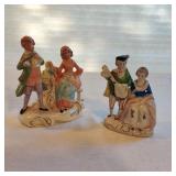 VTG Porcelain Figures Made In Japan
