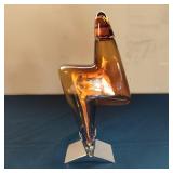 Tesla Tequila Anejo Lightning Bolt Glass Bottle