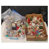 VTG & Newer Loose Hallmark And Other Christmas