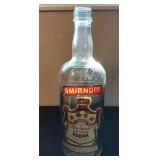 Huge Vintage Smirnoff 1 Gal Glass Bottle