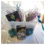 Peacock Themed Christmas Tree Decorations