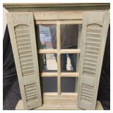 Home Interiors Window Mirror With Shutters