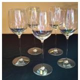 Beautiful Iridescent Russian Wine Glasses