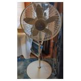 Lasko Standing Oscillating White Fan