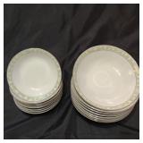 VTG Sango China Daisy Chain 6277 Soup Dessert Bowl