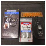 Gun Cleaning Kit Holster And Leather Bullet Caddy