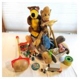 VTG Toys Sesame Street U-Haul Plush & More