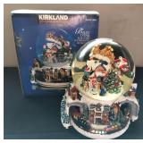 Kirkland Large Christmas Scene Snow Globe