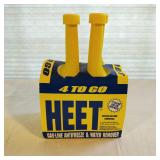4 Pack of HEET Gas Line Anitfreeze