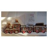 Winter Lane Gingerbread Train