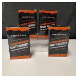4 Instafire Hurricane Proof Safety Matches