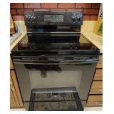 Black G.E. Glasstop Oven