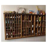 VTG Trinket Shelves With 90 Plus Collection