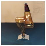 Tesla Tequila Anejo Lightning Bolt Glass Bottle