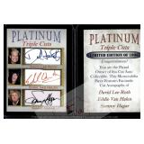 Platinum Cuts Van Halen Trio Facsimile