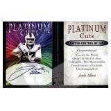Josh Allen Platinum Cuts Facsimile Auto