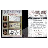 Iconic Ink Kobe LeBron Magic Facsimile