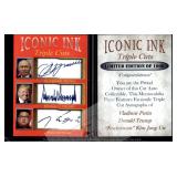 Iconic Ink Trump Putin Rocketman Facsimile