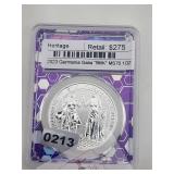2023 Germania Galia 1oz Silver MS70 $550