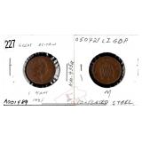 Great Britain 1995 Copper-Plated Steel 1 Penny...