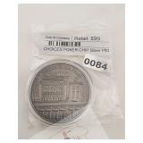 CHOICES POKER CHIP SILVER PLATED COIN $198