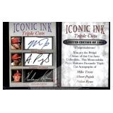 Iconic Ink Trout Pujols Ryan Facsimile