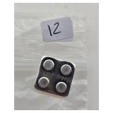 Fine .999 Silver Square Lego Block Bar $130