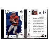 Tom Brady 2000 SP Authentic Reprint