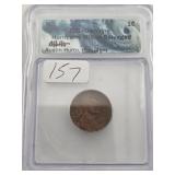 1923 Copper Penny ICG Hurricane Milton Salvaged$97