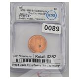 ICG Broad Stuck Error Penny 'Sin City Hoard' $382