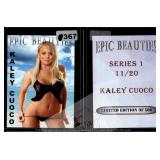 Kaley Cuoco Epic Beauties Trading Card