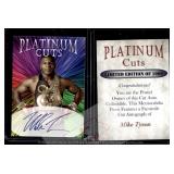 Mike Tyson Platinum Cuts Facsimile