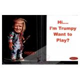 Trump Chucky Parody Card