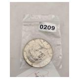 1964 Kennedy Silver Half Dollar Coin $130